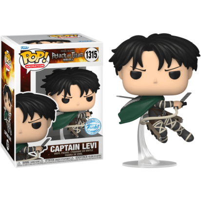Attack on Titan POP! Animation Vinyl Figure Captain Levi Limited 9 cm