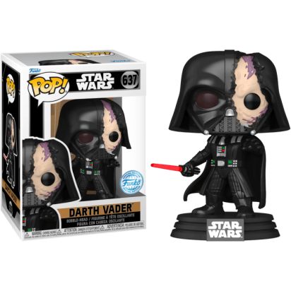 Star Wars: Obi-Wan Kenobi POP! Vinyl Figure Darth Vader in damaged Helmet Limited 9 cm