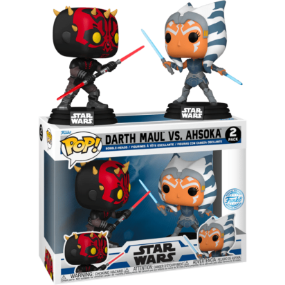 Star Wars: The Clone Wars POP! 2-pack Vinyl Figures Darth Maul vs Ahsoka Tano Limited 9 cm