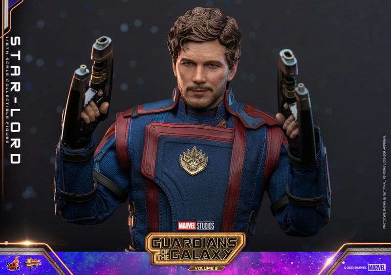 Guardians of the Galaxy Vol. 3 Movie Masterpiece Action Figure 1/6 Star-Lord 31 cm - immagine 5