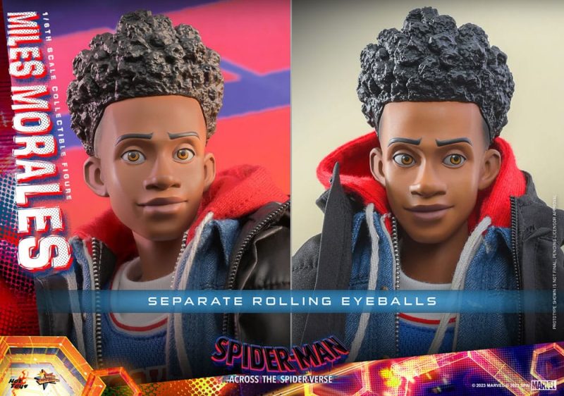 Spider-Man: Across the Spider-Verse Movie Masterpiece Action Figure 1/6 Miles Morales 29 cm - immagine 4