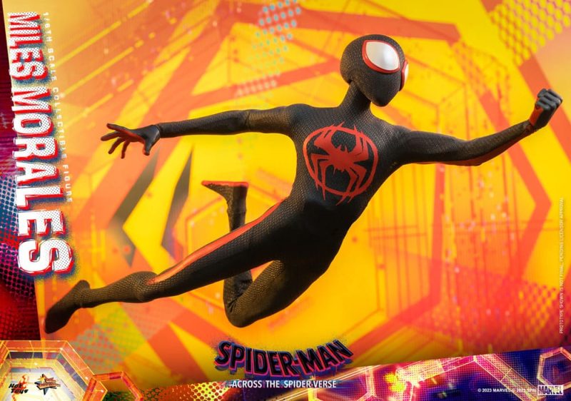 Spider-Man: Across the Spider-Verse Movie Masterpiece Action Figure 1/6 Miles Morales 29 cm - immagine 5