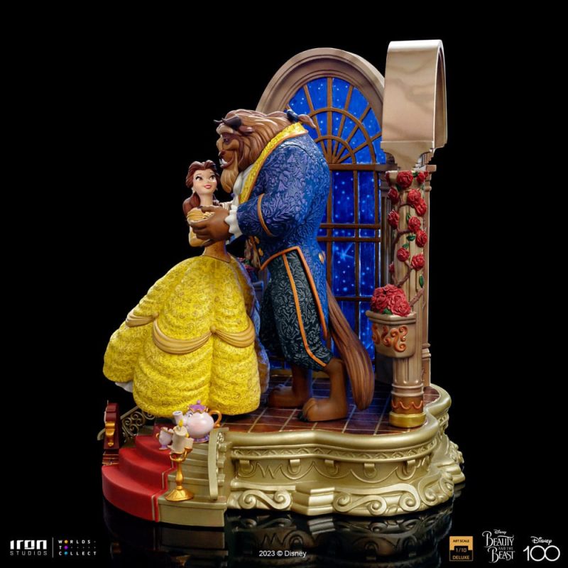 Disney Art Scale Deluxe Statue 1/10 Beauty and the Beast 29 cm - immagine 2