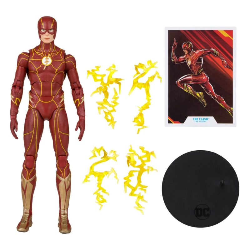 DC The Flash Movie Action Figure The Flash (Speed Force Variant) (Gold Label) 18 cm - immagine 2