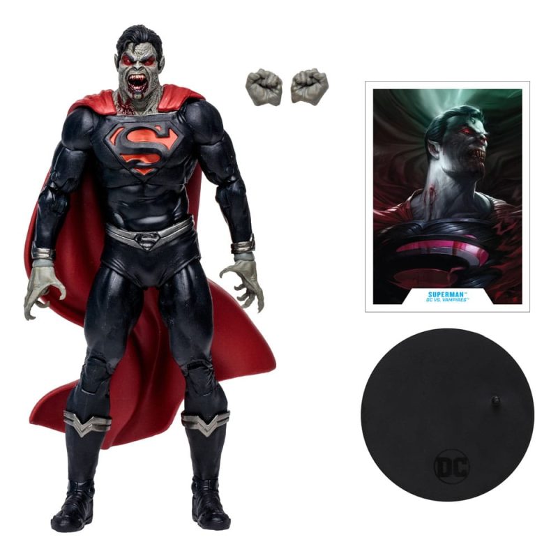 DC Multiverse Action Figure Superman (DC vs Vampires) (Gold Label) 18 cm - immagine 3