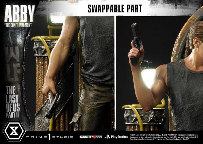The Last of Us Part II Ultimate Premium Masterline Series Statue 1/4 Abby "The Confrontation" Bonus Version 58 cm - immagine 6