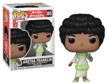 Aretha Franklin POP! Rocks Vinyl Figure Aretha Franklin in Green Dress