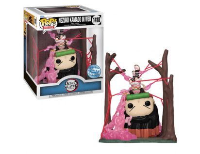 Demon Slayer POP! Deluxe Vinyl Figure Nezuko Kamado in Web Glow in the Dark Limited 15 cm