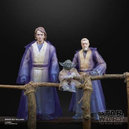 Star Wars! The Black Series Force Spirit Ghosts Anakin Skywalker, Yoda, Obi-Wan Kenobi 3-pack