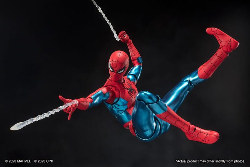 Spider-Man: No Way Home S.H. Figuarts Action Figure Spider-Man (New Red & Blue Suit) 15 cm - immagine 5