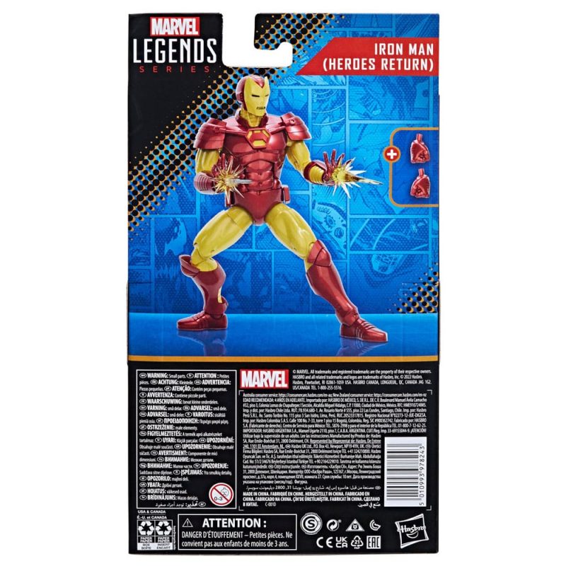 Marvel Legends Action Figure Iron Man (Heroes Return) 15 cm - immagine 5