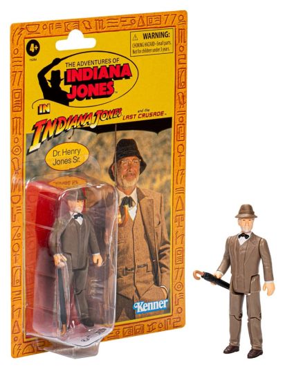 Indiana Jones Retro Collection Actionfigur Dr. Henry Jones Sr. (The Last Crusade) 10 cm