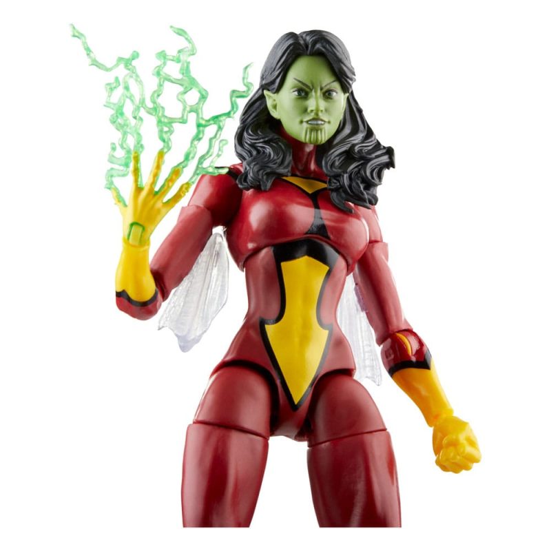 Avengers Marvel Legends Action Figures Skrull Queen & Super-Skrull 15 cm - immagine 3