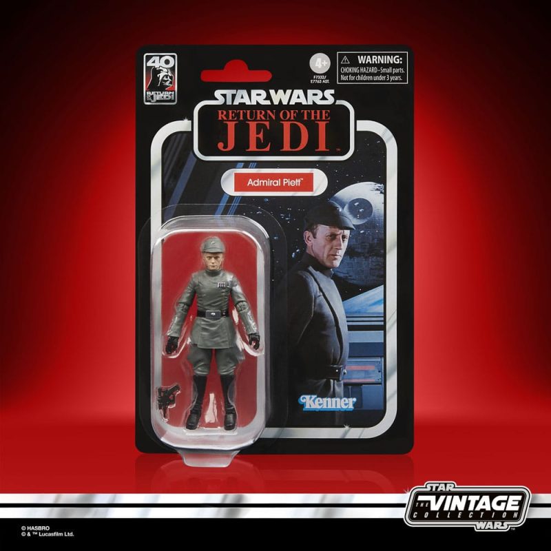 Star Wars Episode VI 40th Anniversary Vintage Collection Action Figure Admiral Piett 10 cm