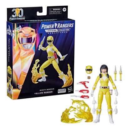 Power Rangers Ligtning Collection Action Figure Mighty Morphin Yellow Ranger 15 cm