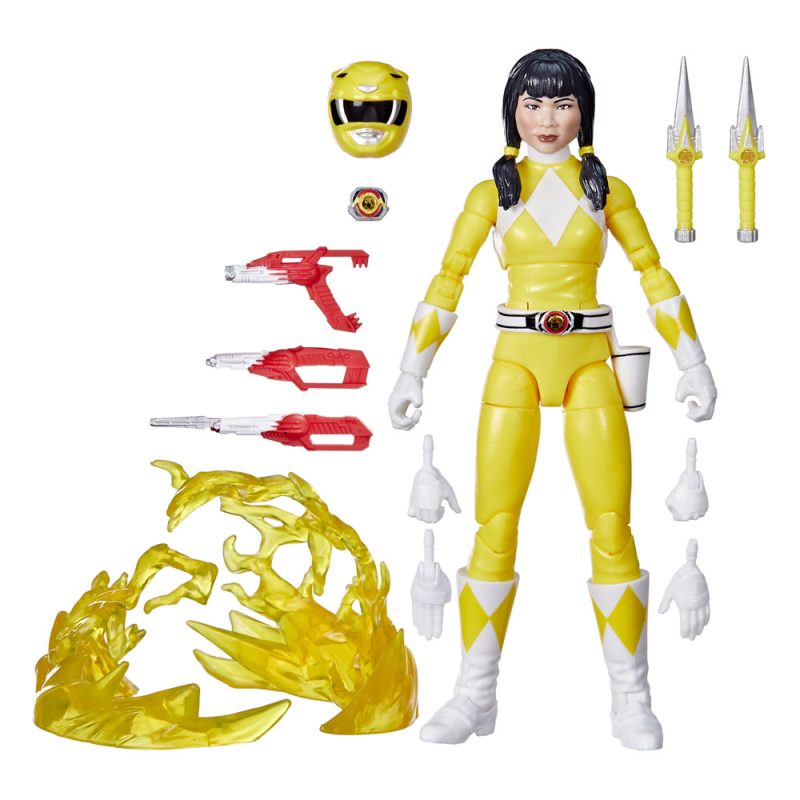 Power Rangers Ligtning Collection Action Figure Mighty Morphin Yellow Ranger 15 cm - immagine 3