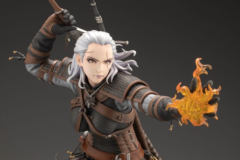 The Witcher Bishoujo PVC Statue 1/7 Geralt 23 cm - immagine 6