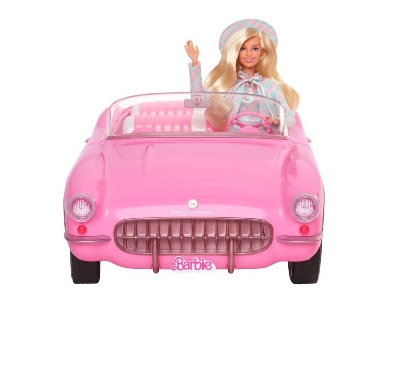 Barbie The Movie Vehicle Pink Corvette Convertible - immagine 5