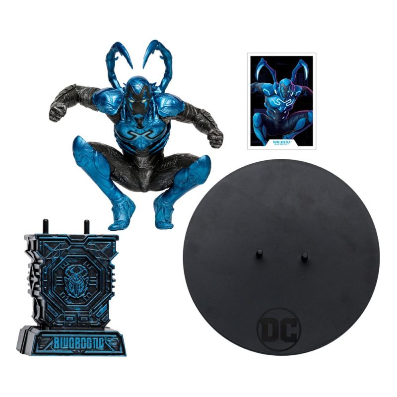 DC Blue Beetle Movie Action Figure Blue Beetle 30 cm - immagine 3