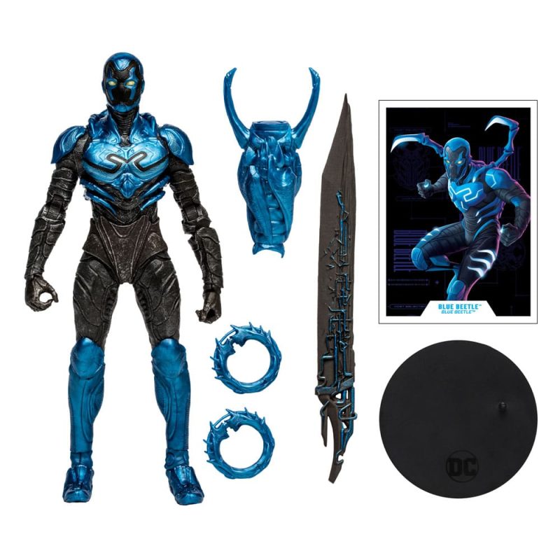 DC Blue Beetle Action Figure Blue Beetle 18 cm - immagine 3