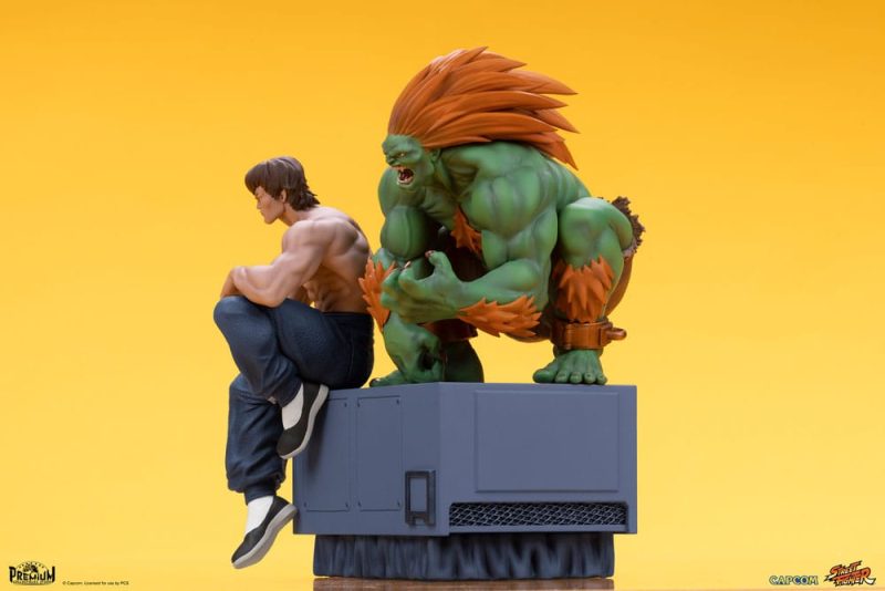 Street Fighter PVC Statues 1/10 Blanka & Fei Long 21 cm - immagine 2