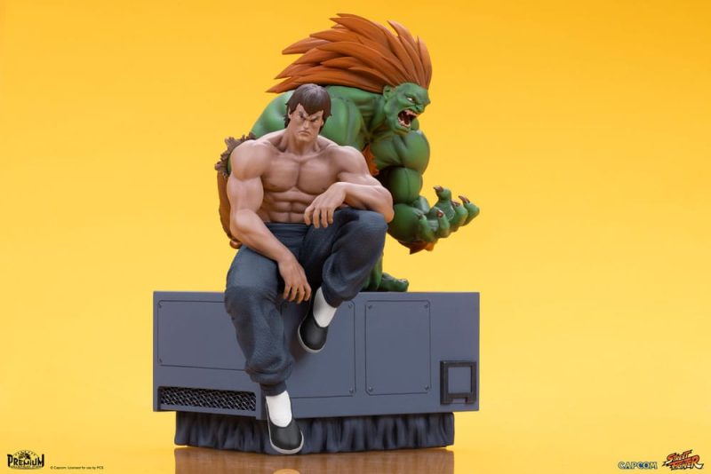 Street Fighter PVC Statues 1/10 Blanka & Fei Long 21 cm - immagine 5