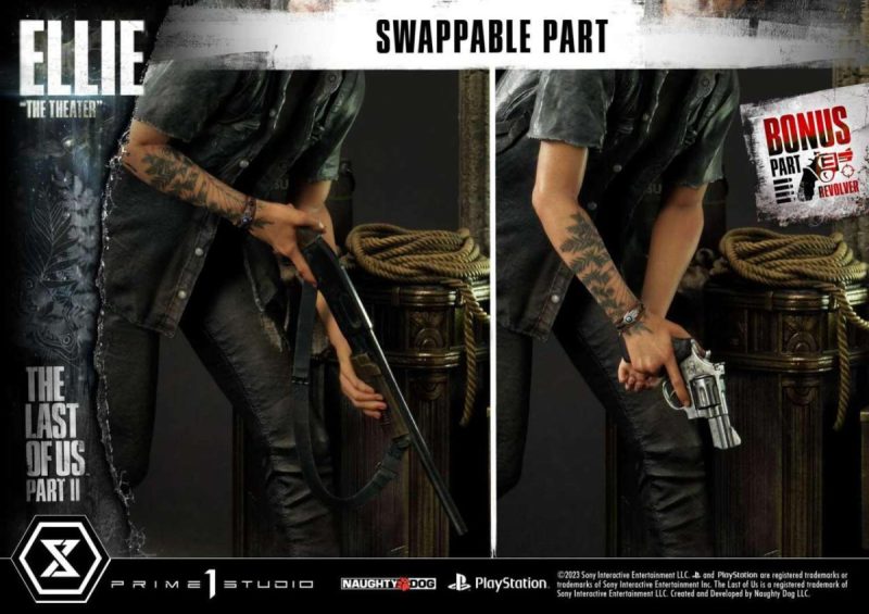The Last of Us Part II Ultimate Premium Masterline Series Statue 1/4 Ellie "The Theater" Bonus Version 58 cm - immagine 4