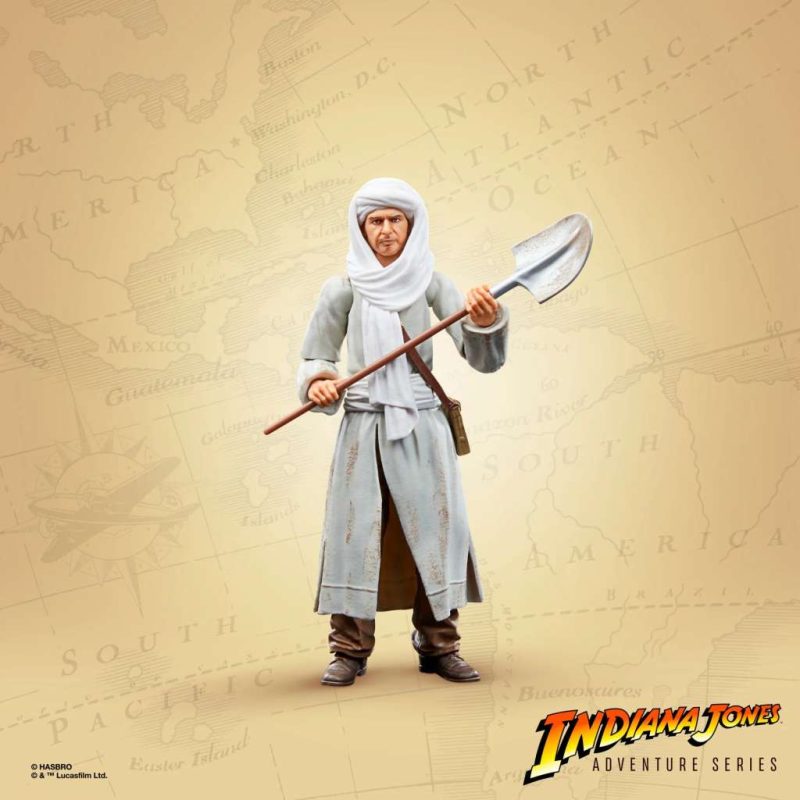 Indiana Jones Adventure Series Actionfigur Ij As Rotla Indiana Jones Map Room (The Raiders of The Last Ark) 15 cm - immagine 4
