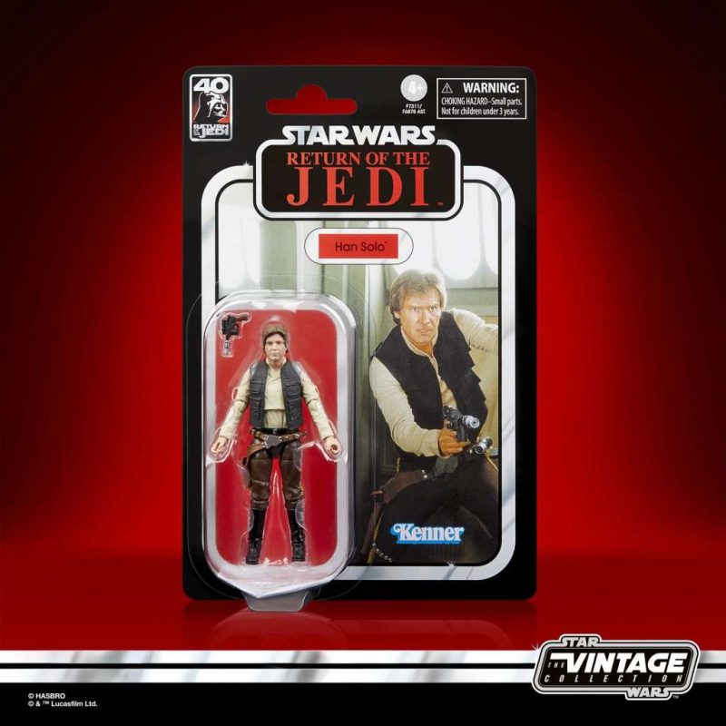 Star Wars Episode VI 40th Anniversary Vintage Collection Action Figure Han Solo 10 cm
