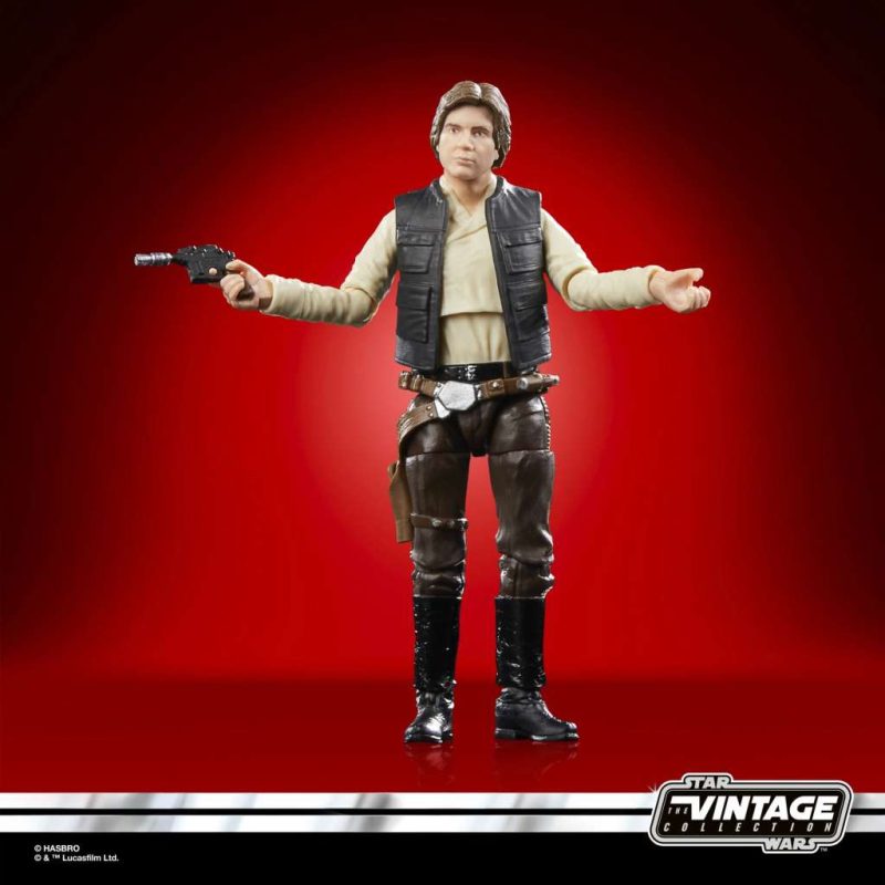 Star Wars Episode VI 40th Anniversary Vintage Collection Action Figure Han Solo 10 cm - immagine 3