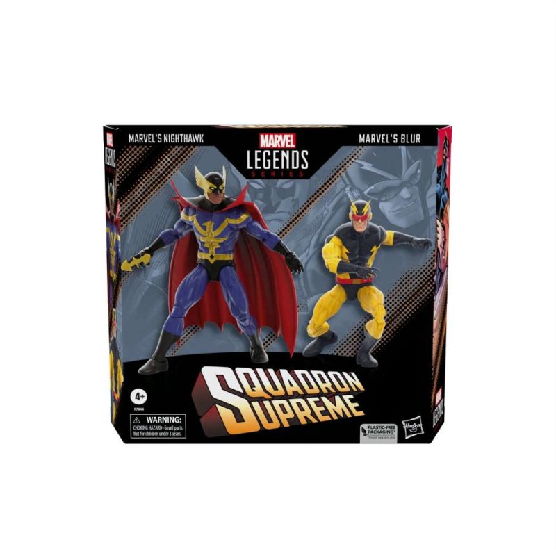 Marvel Legends Squadron Supreme 2-pack Action Nighthawk & Blur 15 cm
