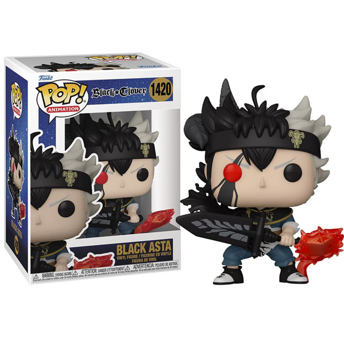 Black Clover POP! Animation Vinyl Figure Asta 9 cm