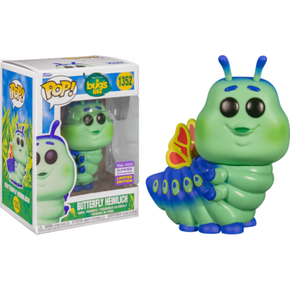 A Bug's Life Pop! Vinyl Figure Butterfly Heimlich Limited 9 cm (con bollino Summer Convention 2023)