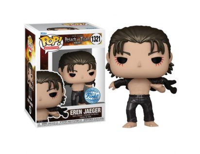 Attack on Titan POP! Animation Vinyl Figures Eren Jaeger Metallic Limited 9 cm
