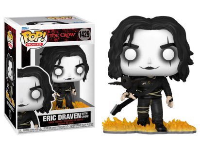 The Crow POP! Movies Vinyl Figure Eric w/crow 9 cm