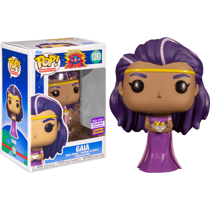 The New Adventures of Captain Planet Pop! Vinyl Figure Gaia Limited 9 cm (con bollino Summer Convention 2023)