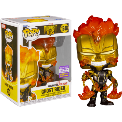 Marvel's Midnight Suns Pop! Vinyl Figure Ghost Rider Limited 9 cm (con bollino Summer Convention 2023)