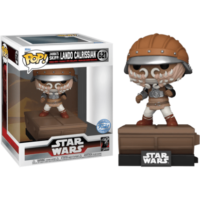 Star Wars Episode VI: Return of The Jedi POP! Star Wars 40th Anniversary Deluxe Vinyl Figure Lando Calrissian on Jabba's Skiff Limited 9 cm