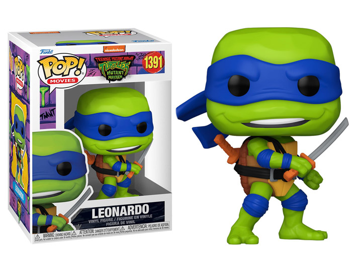 Teenage Mutant Ninja Turtles POP! Movies Vinyl Figure Leonardo 9