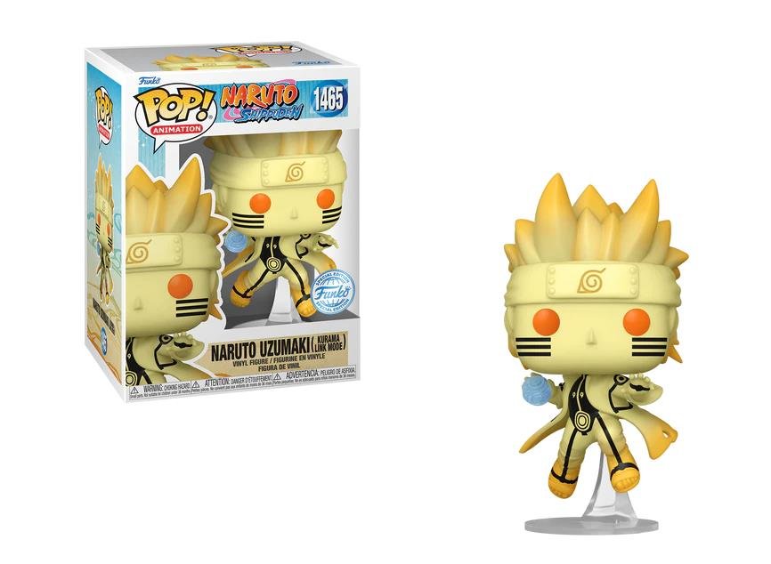 Naruto Shippuden Pop! Animation Vinyl Figure Naruto Uzumaki (Kurama Link Mode) Limited 9 cm