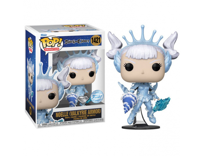 Black Clover POP! Animation Vinyl Figure Noelle in Valkyrie Armour Diamond Glitter Limited 9 cm
