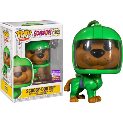 Scoody Doo! Pop! Vinyl Figure Scooby Doo in Scuba Outfit Limited 9 cm (con bollino Summer Convention 2023)