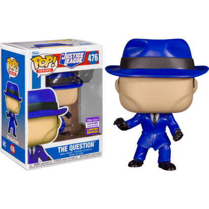 Justice League Pop! Vinyl Figure The Question Limited 9 cm (con bollino Summer Convention 2023)