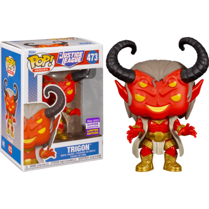 Justice League Pop! Vinyl Figure Trigon Limited 9 cm (con bollino Summer Convention 2023)
