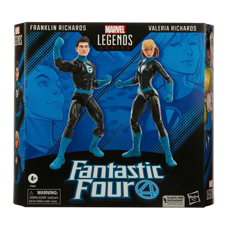 Fantastic Four Marvel Legends Action Figure 2-Pack Franklin Richards and Valeria Richards 15 cm