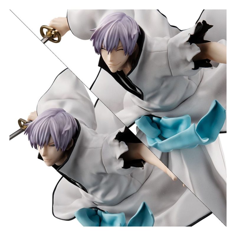 Bleach G.E.M. Series PVC Statue Ichimaru Gin 30 cm - immagine 4