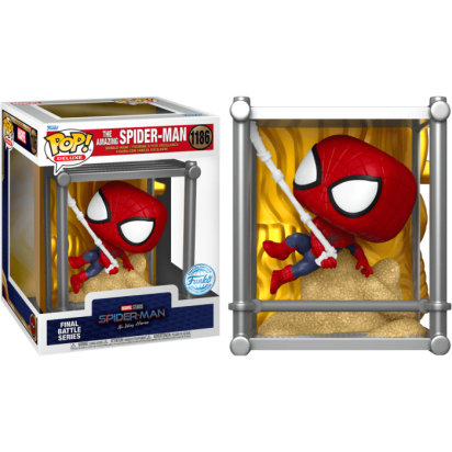 Spider-Man: No Way Home POP! Deluxe Vinyl Figure Amazing Spider-Man Final Battle Series Build-a-Scene Limited