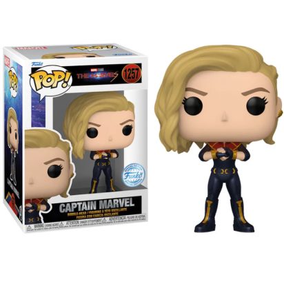 The Marvels POP! Vinyl Figure Captain Marvel Ready to Fight Limited 9 cm