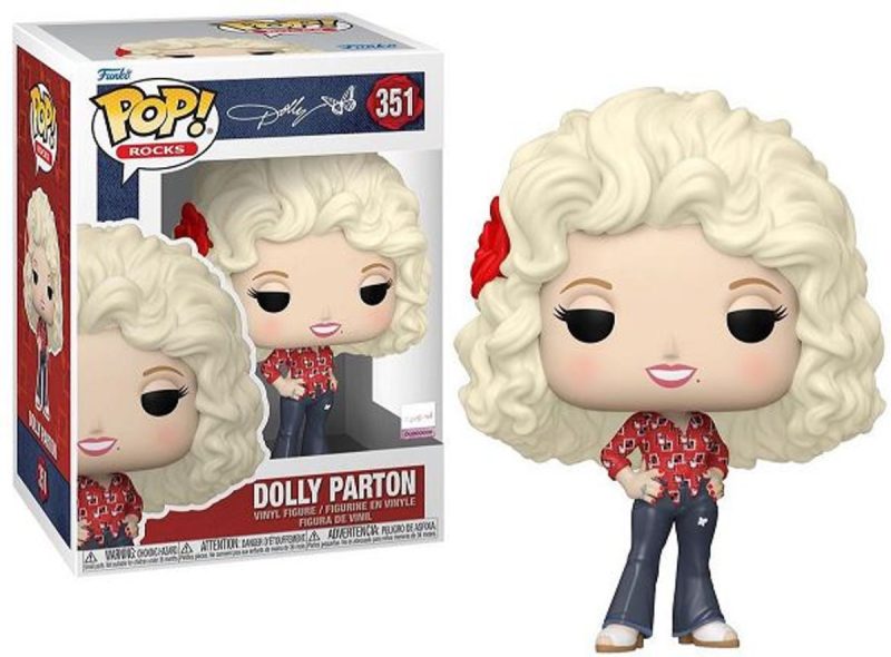 Dolly Parton POP! Rocks Vinyl Figure '77 tour 9 cm