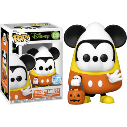 Disney POP! Heroes Vinyl Figure Mickey Mouse in Candy Corn Costume Limited 9 cm